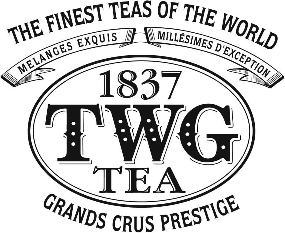  THE FINEST TEAS OF THE WORLD MELANGES EXQUIS MILLESIMES D'EXCEPTION 1837 TWG TEA GRANDS CRUS PRESTIGE