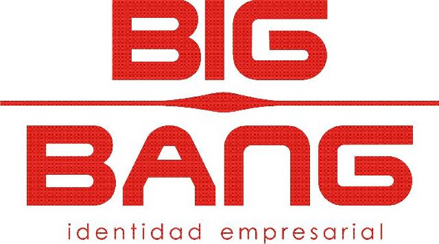 Trademark Logo BIG BANG IDENTIDAD EMPRESARIAL