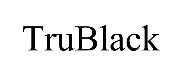 Trademark Logo TRUBLACK
