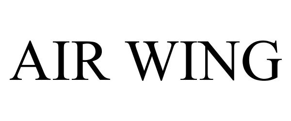 Trademark Logo AIR WING