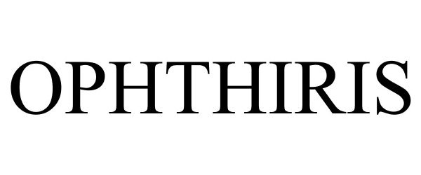 Trademark Logo OPHTHIRIS