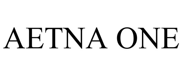 Trademark Logo AETNA ONE