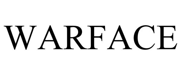 Trademark Logo WARFACE