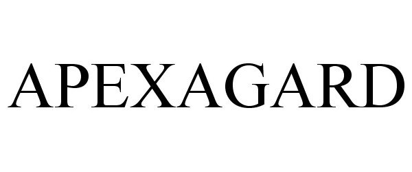 Trademark Logo APEXAGARD