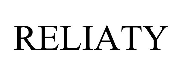 Trademark Logo RELIATY