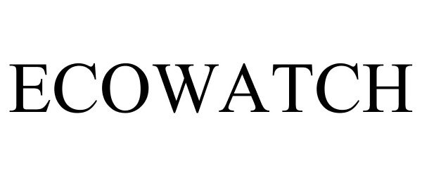 Trademark Logo ECOWATCH