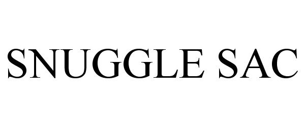 SNUGGLE SAC - The Snuggle Sac Company Limited Trademark Registration