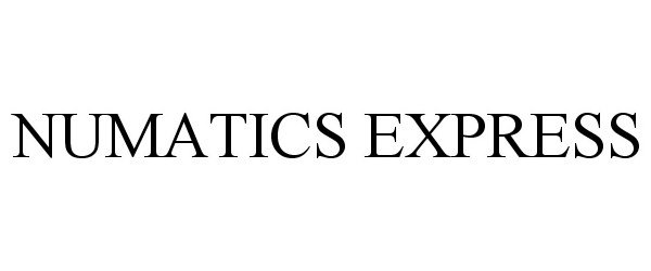  NUMATICS EXPRESS