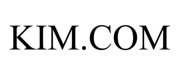 Trademark Logo KIM.COM