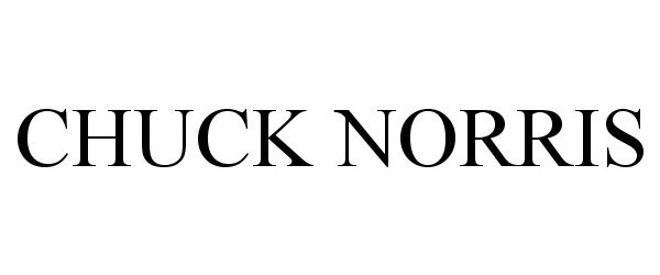 Trademark Logo CHUCK NORRIS