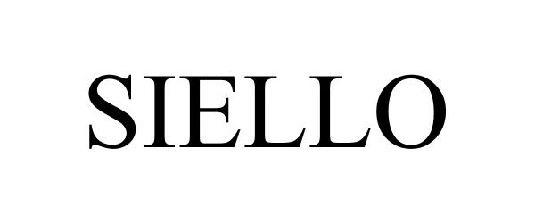 Trademark Logo SIELLO