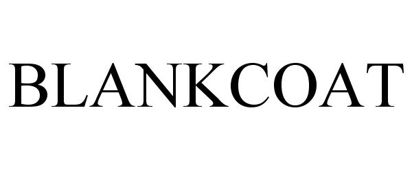 Trademark Logo BLANKCOAT