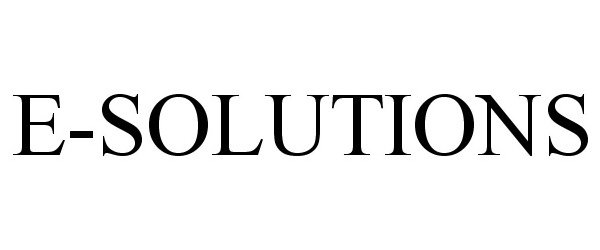  E-SOLUTIONS