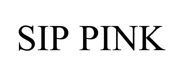 Trademark Logo SIP PINK