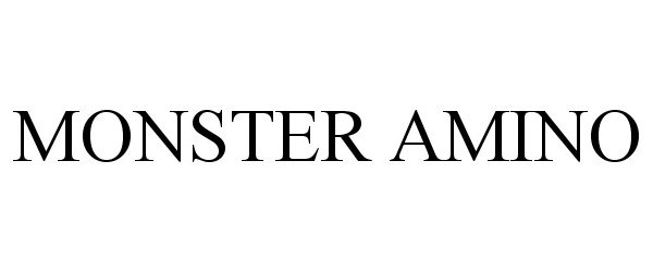 Trademark Logo MONSTER AMINO