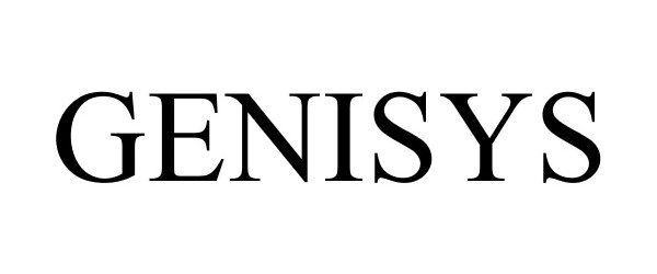 Trademark Logo GENISYS