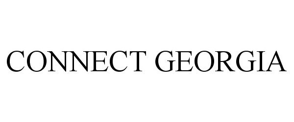 Trademark Logo CONNECT GEORGIA