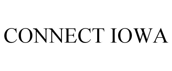 Trademark Logo CONNECT IOWA