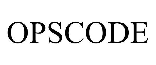 Trademark Logo OPSCODE