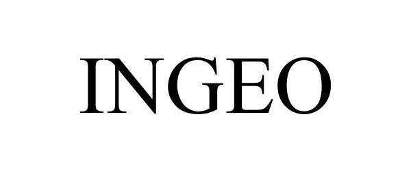 Trademark Logo INGEO