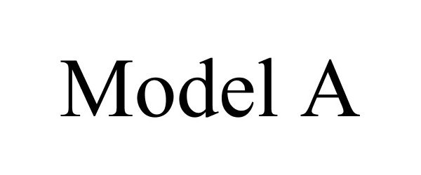 Trademark Logo MODEL A