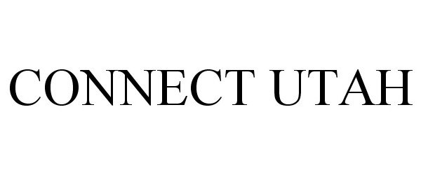 Trademark Logo CONNECT UTAH