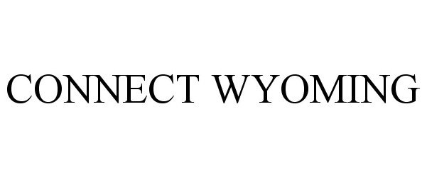  CONNECT WYOMING