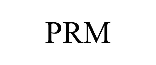 Trademark Logo PRM