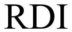 Trademark Logo RDI