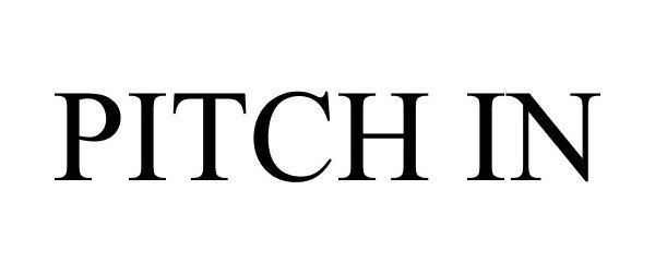 Trademark Logo PITCH IN