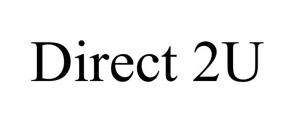 Trademark Logo DIRECT 2U