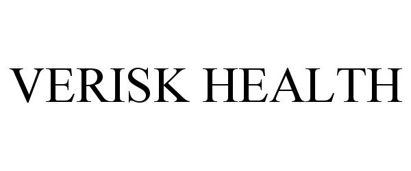 Trademark Logo VERISK HEALTH