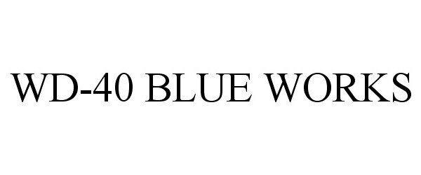  WD-40 BLUE WORKS
