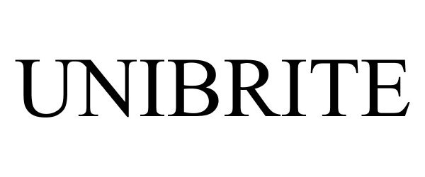 Trademark Logo UNIBRITE
