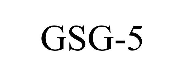 Trademark Logo GSG-5