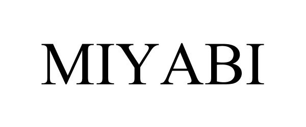 Trademark Logo MIYABI