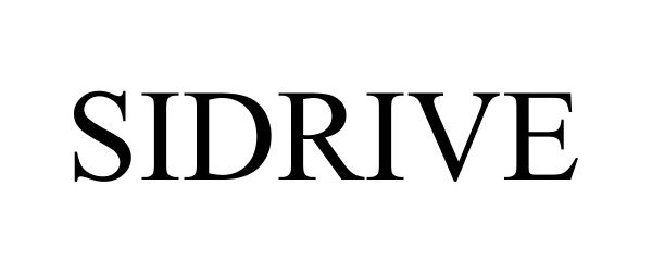Trademark Logo SIDRIVE
