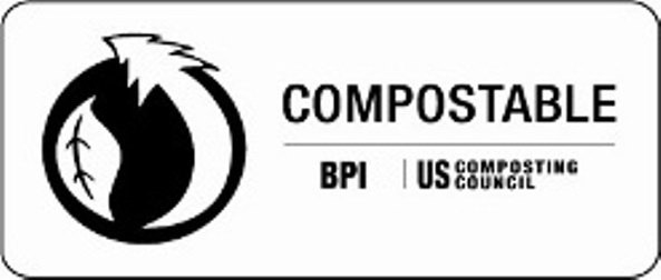  COMPOSTABLE BPI US COMPOSTING COUNCIL