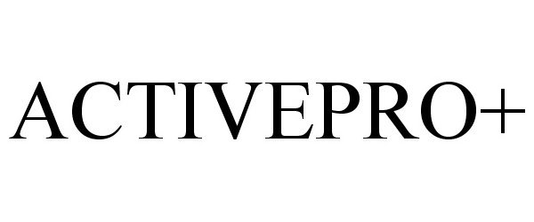 Trademark Logo ACTIVEPRO+