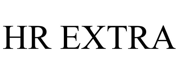 Trademark Logo HR EXTRA