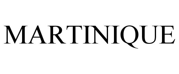 Trademark Logo MARTINIQUE