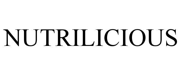 Trademark Logo NUTRILICIOUS