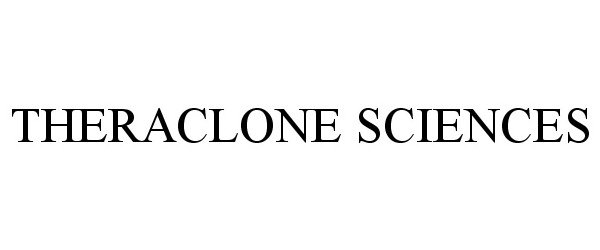 Trademark Logo THERACLONE SCIENCES