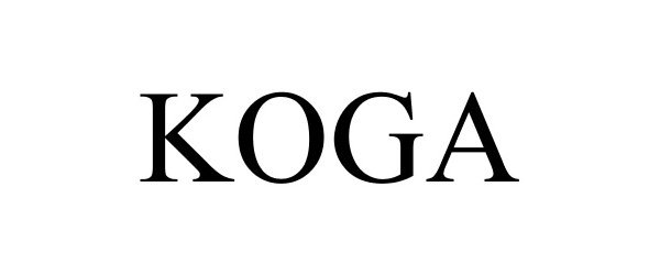 Trademark Logo KOGA