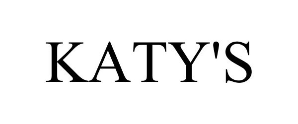 Trademark Logo KATY'S