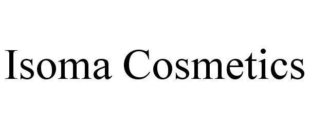  ISOMA COSMETICS