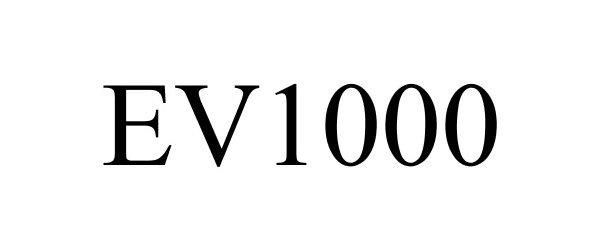 Trademark Logo EV1000