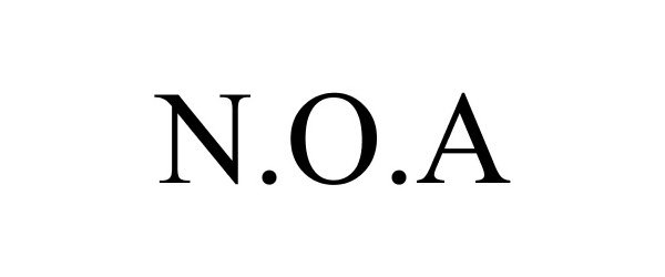 Trademark Logo N.O.A