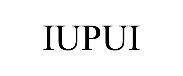 Trademark Logo IUPUI