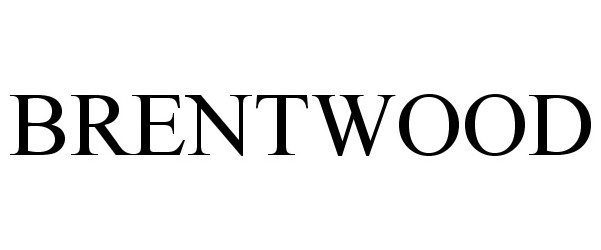 Trademark Logo BRENTWOOD